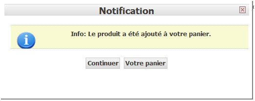 notification