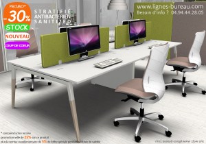 Bureau Open Space Design : Bureau pour open space design et spécifique à découvrir. achat vente
