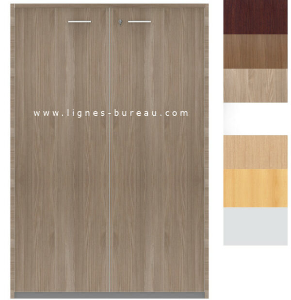 Armoire bureau Bois mi haute Design, Longitude - Achat / Vente – Image 8