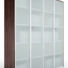 Armoire Bibliothèque de Bureau vitrée design gamme Longitude – Image 2