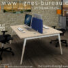 Bureau open space 2 personnes en promotion à -25%, design scandinave, plateau CFN, COSY