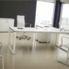 Bureau direction Blanc Laqué brillant design Groenland: achat/vente