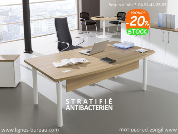 Bureau direction design pas cher arrondi nommé Happy