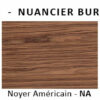 Nuancier des teintes de placage bois pour le bureau Elysium