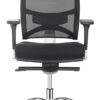Chaise de bureau design ergonomique, accoudoirs réglables en option DORSAL AIR – Image 2