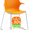 Chaise réunion plastique tom