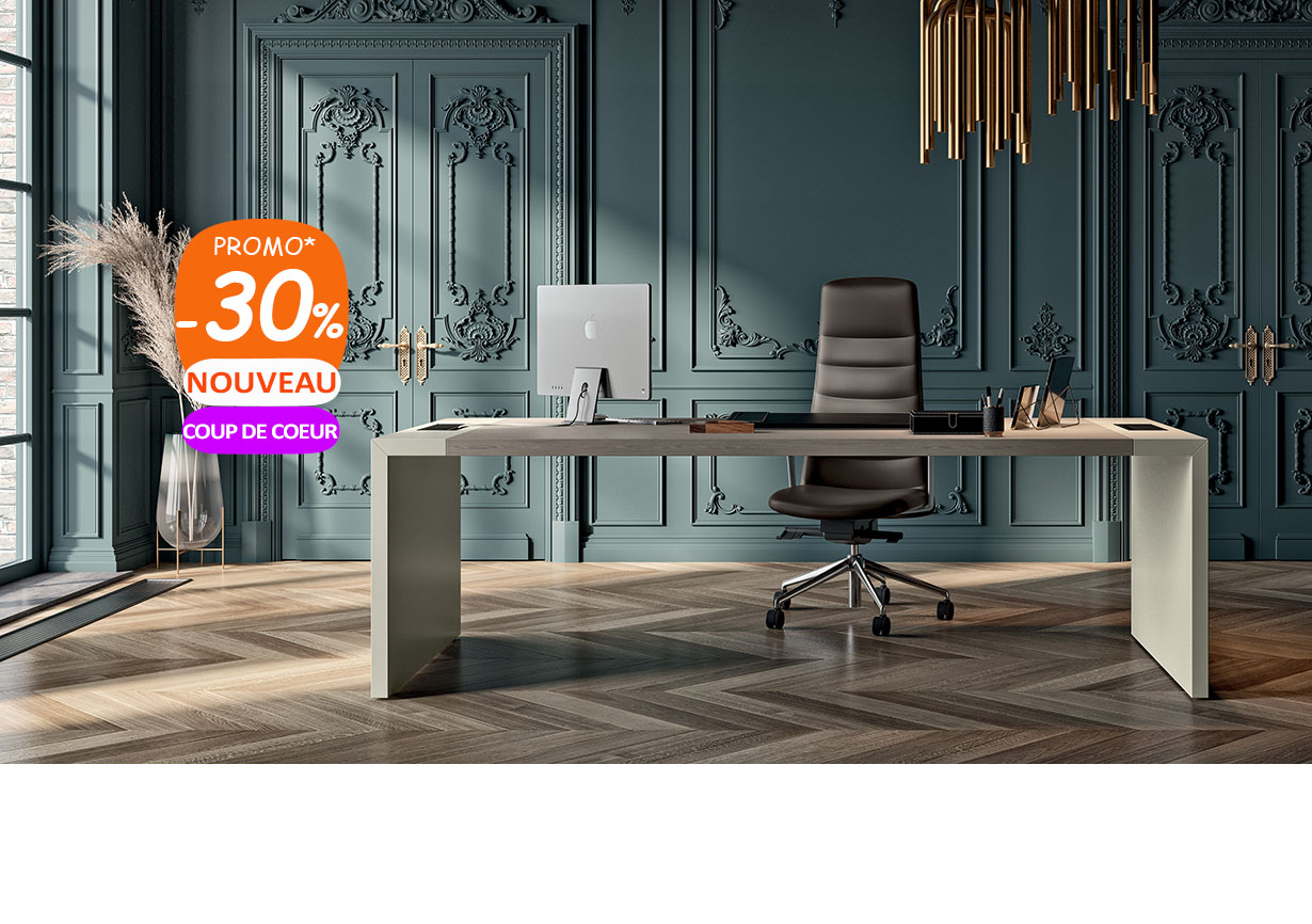 bureau-moderne-pour-dirigeant-chic-vendome Un bureau de luxe pour les dirigeants esthètes