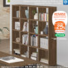 Meuble Bibliothèque de bureau, design, sans porte, professionnel, BOOK – Image 4