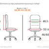 Siège ergonomique de bureau, synchrone, design, Alpage: l’alliance du confort et de l’élégance – Image 6