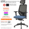 Siège ergonomique de bureau, synchrone, design, Alpage: l’alliance du confort et de l’élégance – Image 2