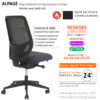 Siège ergonomique de bureau, synchrone, design, Alpage: l’alliance du confort et de l’élégance – Image 5
