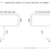 Dimensions des bureaux de direction haut de gamme italiens Swing