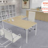 Bureau professionnel avec retour ESTEREL: élégance épurée et moderne – Image 3