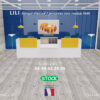 Grande banque d’accueil pour PMR plus 2 personnes, design, Lili